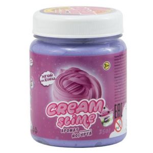 Cream Slime с ароматом черничного йогурта, 250 г