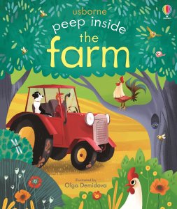 Peep inside the farm (книга со множеством окошек)