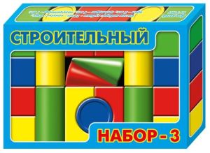 Выдувка. Строительный набор-3, 19 эл (кор.) 00230