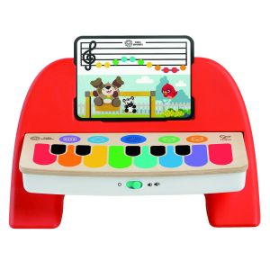 Музыкальная игрушка для малышей "Пианино", 7 клавиш, сенсорное, красное Волшебное прикосновение