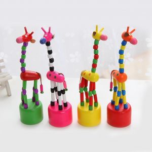 Деревянная игрушка "Падающий жираф"