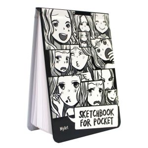 MyArt. Sketchbook for Pocket. Комикс аниме
