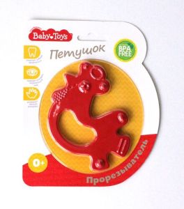 Прорезыватель "Петушок" Baby Toys 04133