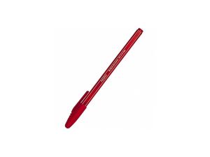 Ручка шариковая красная 1.0мм, 555-А