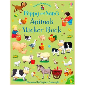 Poppy and Sam's  Animals Sticker Book.