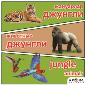 Жануарлар Джунгли. Животные Джунглии. Jungle animals. (новое)