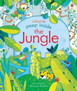 Peep inside the jungle (книга со множеством окошек)
