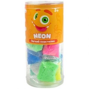 Легкий пластилин, набор "Neon" mini