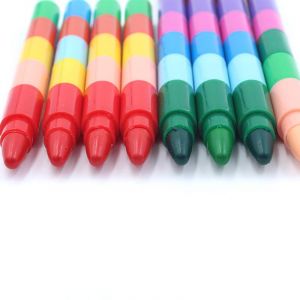 Восковые карандаши многоцветные