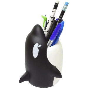 Подставка для пишущих принадлежностей "deVENTE. Whale" 10x11x13,5 см, пластиковая, в форме кита