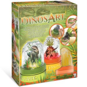 Серия Dino: Набор для творчества по созданию ночных светильников, мини-аквариумов с подсветкой (2 св